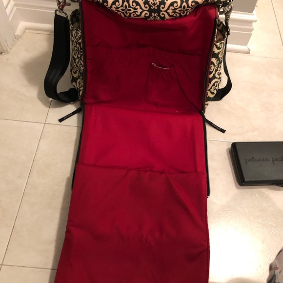 Petunia Picklebottom Diaper bag, frolicking in fez - Picture 2 of 4